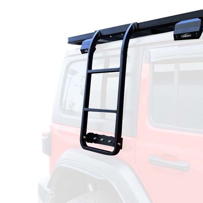 Phong cách thiết kế thể thao cho Wrangler Unlimited JL Black Side Ladder cho năm 2018-2023 JL JK