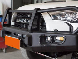 Thép 4x4 Off Road phụ tùng ô tô Mặt trước Bumper Guard Bumper phía sau cho Toyota 4 RUNNER N21