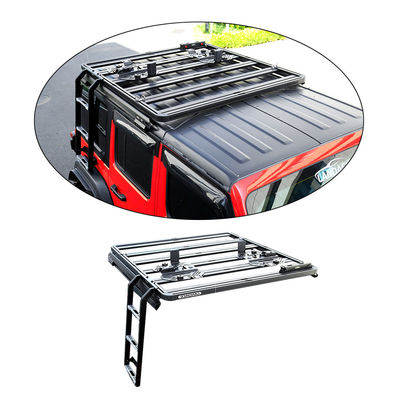 2018-2023 Wrangler JL JK Phần phía sau JEEP JL Black Side Ladder cho trang trí bảo vệ