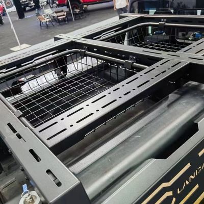 Dễ cài đặt Thép cao phủ bột đen chống rỉ sét Tonneau tương thích giường JEEP