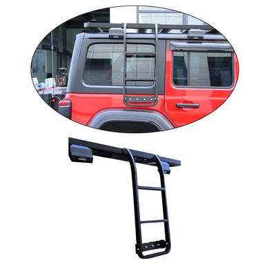 2013-2017 Jeep Wrangler JL JK Black Side Ladder để dễ dàng tiếp cận rack mái nhà và cửa sau
