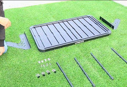 Off Road nhôm Jeep Wrangler JL Cargo Cầm lưu trữ với bàn thanh lịch và thiết thực