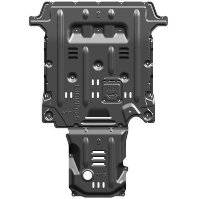 Alfa Romeo Giulia Bảo vệ động cơ với tấm trượt bằng hợp kim magiê nhôm màu đen