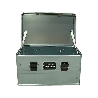 Blue Lightweight Chuck Box 6kg Đi bộ Đường mòn Nhôm Chuck Box