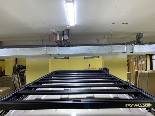 Tháp lắp đặt Đen nhôm hợp kim mái nhà rack cho 4Runner Cải thiện xe phiêu lưu của bạn