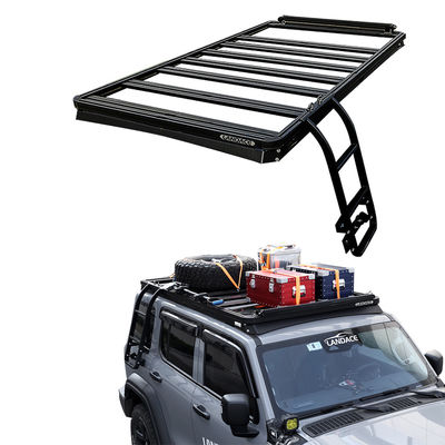 2270*1300mm Offroad Roof Mount Lôi hành lý cho xe Jeep Tank 300 Đứng trên mái nhôm