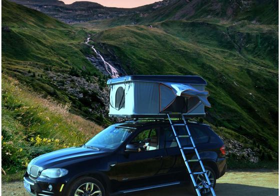 Hard Shell Roof Top Tent với vật liệu polyester chống nước và khoan thẳng