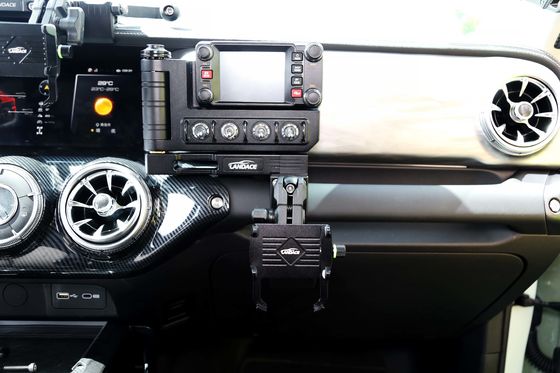 Nền tảng hợp kim nhôm 198.5X201X78mm Jeep Wrangler Truck Accessories Switch Panel