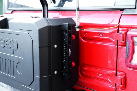 Wrangler JL Off Road Chiếc xe Jeep nhôm cửa sau bên ngoài Hộp lưu trữ Kích thước 700x450x317mm