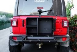 Hộp lưu trữ cửa sau ngoài đường cho Wrangler JL JK Tank 300 BJ40 Thiết kế dễ cài đặt