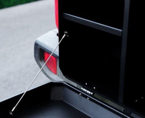 Jeep Wrangler JL JK 2018-2018 Tailgate bên ngoài hộp lưu trữ để dễ dàng lắp đặt