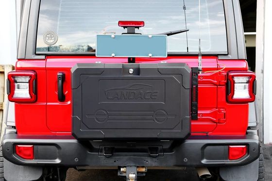 Jeep Wrangler JL JK 2018-2018 Tailgate bên ngoài hộp lưu trữ để dễ dàng lắp đặt