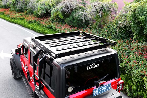 Đen 1455*1425*113mm Roof Rack Cargo Top Luggage Holder Carrier cho thiết bị thể thao