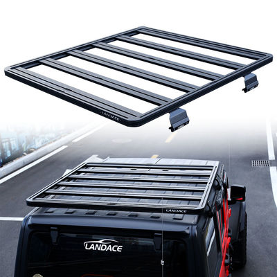 Đồ nâng mái nhà Jeep Wrangler JL Cargo Car Roof Rack Platform với vật liệu hợp kim nhôm