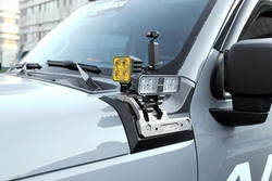 Thép Carbon Landace Bụi đen phủ đệm lắp đặt nhẹ với CNC Machining