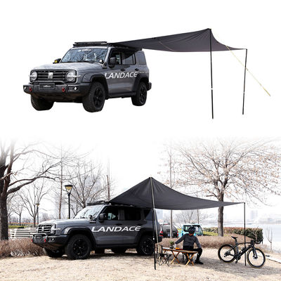 4x4 Roof Top Tent với Side Canopy và Awning Camouflage Field Game Style
