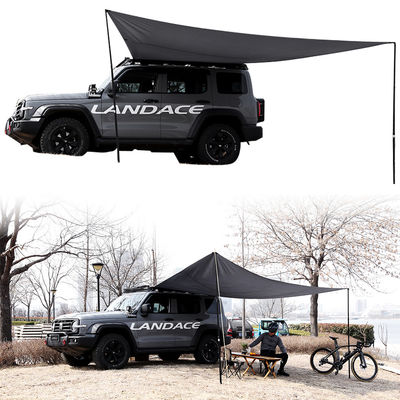 4x4 Roof Top Tent với Side Canopy và Awning Camouflage Field Game Style