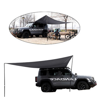 4x4 Roof Top Tent với Side Canopy và Awning Camouflage Field Game Style