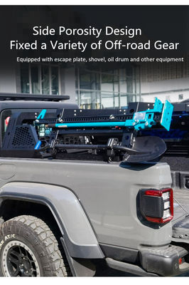 GLADIATOR Landace Đen bột phủ hàng hóa Rack Roll Bar Cho Pick Up giường Rack 4x4