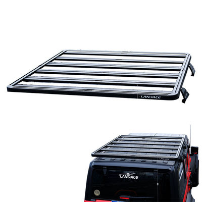 Trọng lượng ròng 21kg Roof Rack Basket cho Jeep Wrangler JL JK tại Competitive