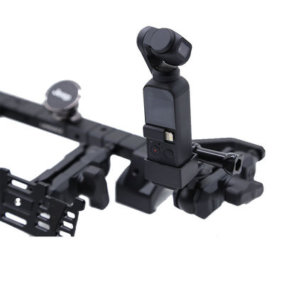 JEEP Car Fitment Alloy Center Console Bracket cho máy giữ điện thoại di động Đen