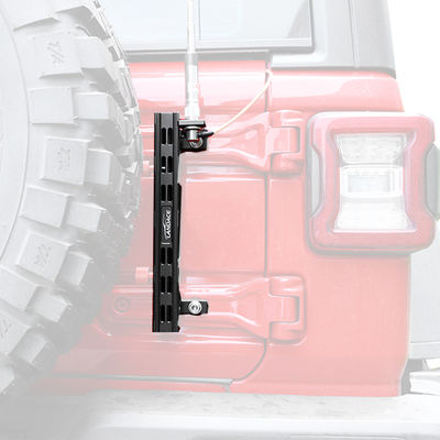 Máy cầm cờ bằng hợp kim nhôm và hỗn hợp dây vô tuyến cho Jeep Wrangler JL Gladiator