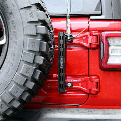 Máy cầm cờ bằng hợp kim nhôm và hỗn hợp dây vô tuyến cho Jeep Wrangler JL Gladiator