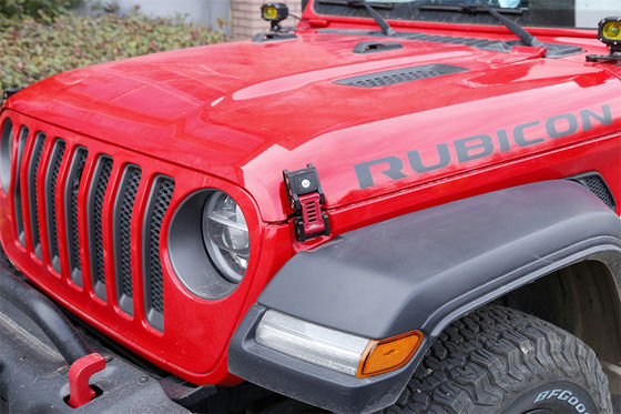 JEEP Wrangler JL Gladiator Off-road xe ô tô nhôm hợp kim nắp khóa 133 * 56 * 42mm