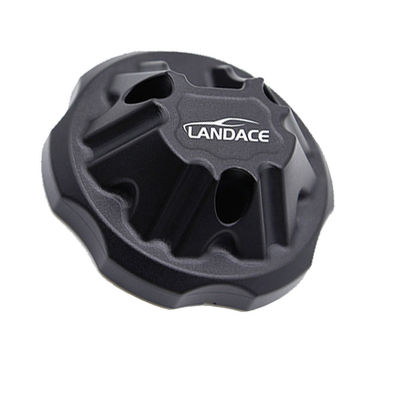 74 * 74 * 30mm Black Aluminium Alloy Antenna Base Cover chính cho Jeep Wrangler JL JK