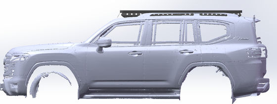 LC300 150*142*5 Gói mái nhà phẳng Đồng nhôm phụ kiện bên ngoài cho xe 4X4