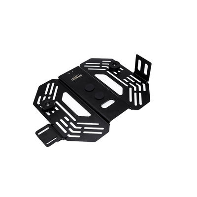 Trọng lượng ròng 6kg Thép cacbon Gói mái nhà gắn hộp dụng cụ hạng nặng 504 * 360 * 134mm