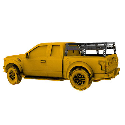Jeep Gladiator JT Căn giường cắm trại với lớp phủ bột đen và nhiều phụ kiện