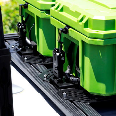 Khung hộp lưu trữ trên mái nhà thép không gỉ ngoài đường phổ quát cho khả năng tương thích JEEP