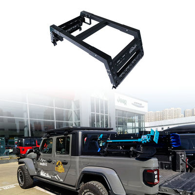 Step Bar Carbon Steel Black Powder Coating Overland Bed Rack cho Jeep Wrangler JL