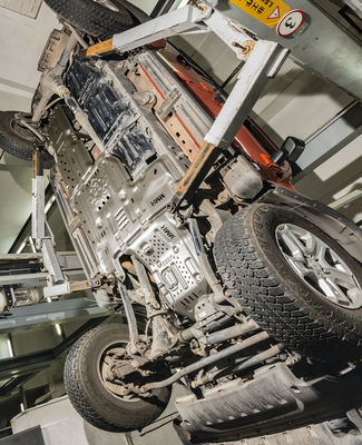 Black Powder Coated Wrangler JL ống xả trượt đĩa tùy chỉnh năm 2018-2019