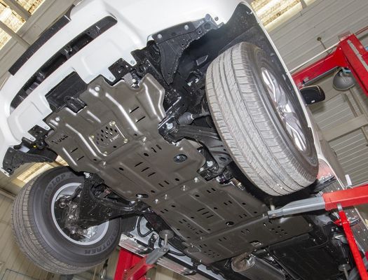 Balck chức năng bảo vệ tấm trượt cho Nissan Patrol Y62 bảo vệ bảo vệ dưới thân