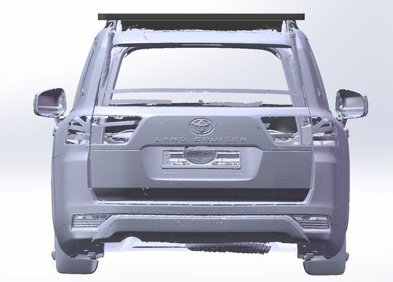 Bụi phủ màu đen giá đỡ mái xe cho Toyota LC150 LC200 LC300 Hoàn hảo cho cắm trại