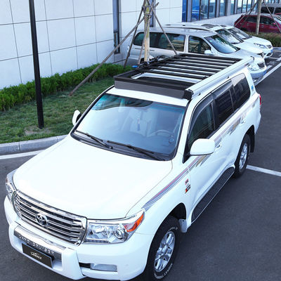 Bụi phủ màu đen giá đỡ mái xe cho Toyota LC150 LC200 LC300 Hoàn hảo cho cắm trại