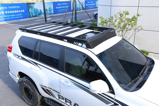 200kg Capacity Load Capacity Roof Racks for LC150 Directly Powder Coated Black Aluminium Alloy (Các giá đỡ trên mái cho LC150)