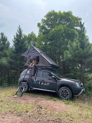 Lều bốn mùa Camping du lịch ngoài trời với vỏ cứng và vật liệu nhôm