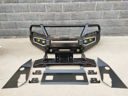 Bộ bộ cơ thể xe hơi dày tùy chỉnh cho Mitsubishi Triton Steel Front and Rear Bumpers