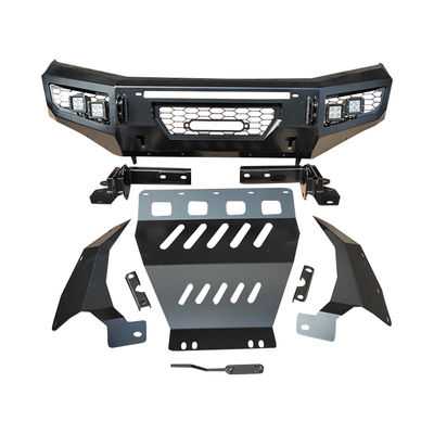 NP300 Đen Winch Bull Bar Mặt trước Bumper Lưng Bumper Với Giao diện Lốp cho Nissan Navara