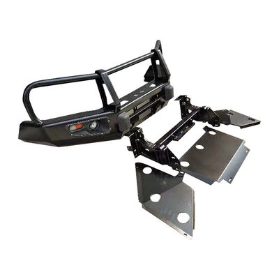 Off-road Winch Bull Bar Bảng đệm phía trước với đèn LED và khay gắn Toyota Tocama