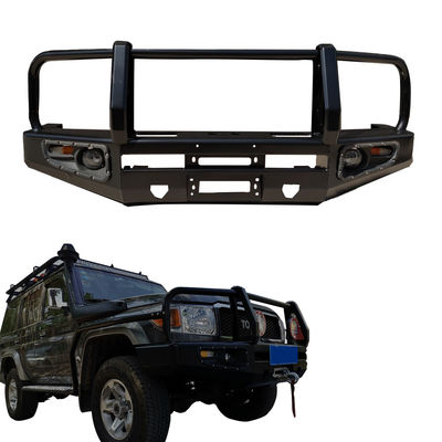 Sắt bơm phía sau tùy chỉnh màu đen thép Offroad cho Toyota Land Cruiser LC79