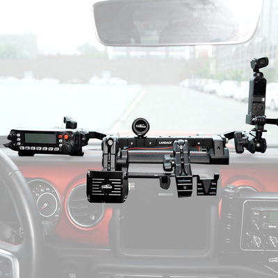 Universal Installation Aluminum Alloy Center Console Bracket cho Jeep Wrangler JL JK