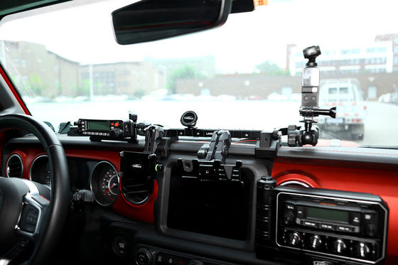 Universal Installation Aluminum Alloy Center Console Bracket cho Jeep Wrangler JL JK