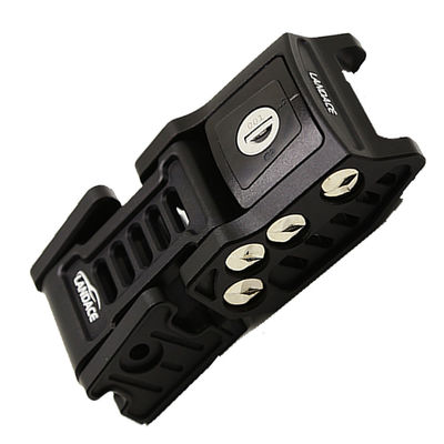 Chiếc xe Jeep Wrangler JK JL N.W. Lightweight Red Hood Lock Catch Lock Kit cho năm 2007