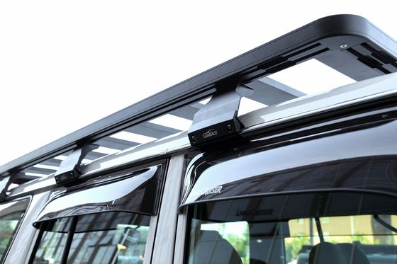 Toyota Lc 76 4x4 Thiết bị phụ kiện xe Đứng trên mái nhà phẳng với lớp phủ điện và nhôm