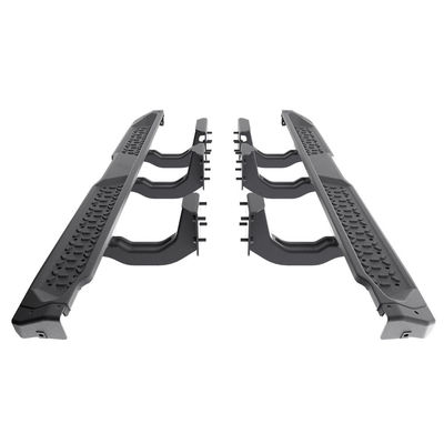 Jeep Wrangler JL JK Side Step Pedal Running Board với lớp phủ bột hợp kim nhôm