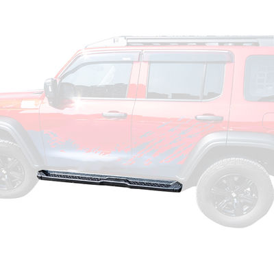 Jeep Wrangler JL JK Side Step Pedal Running Board với lớp phủ bột hợp kim nhôm